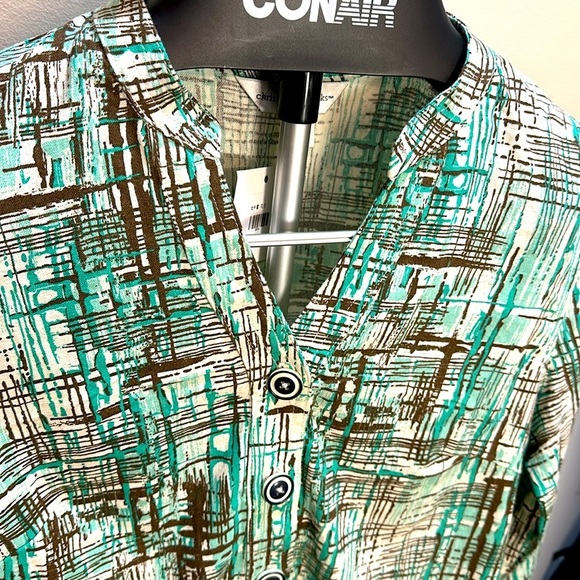 Christopher&banks  Elegant Linen Top Blouse Shirt Size S (us size 8~10) - Picture 7 of 8